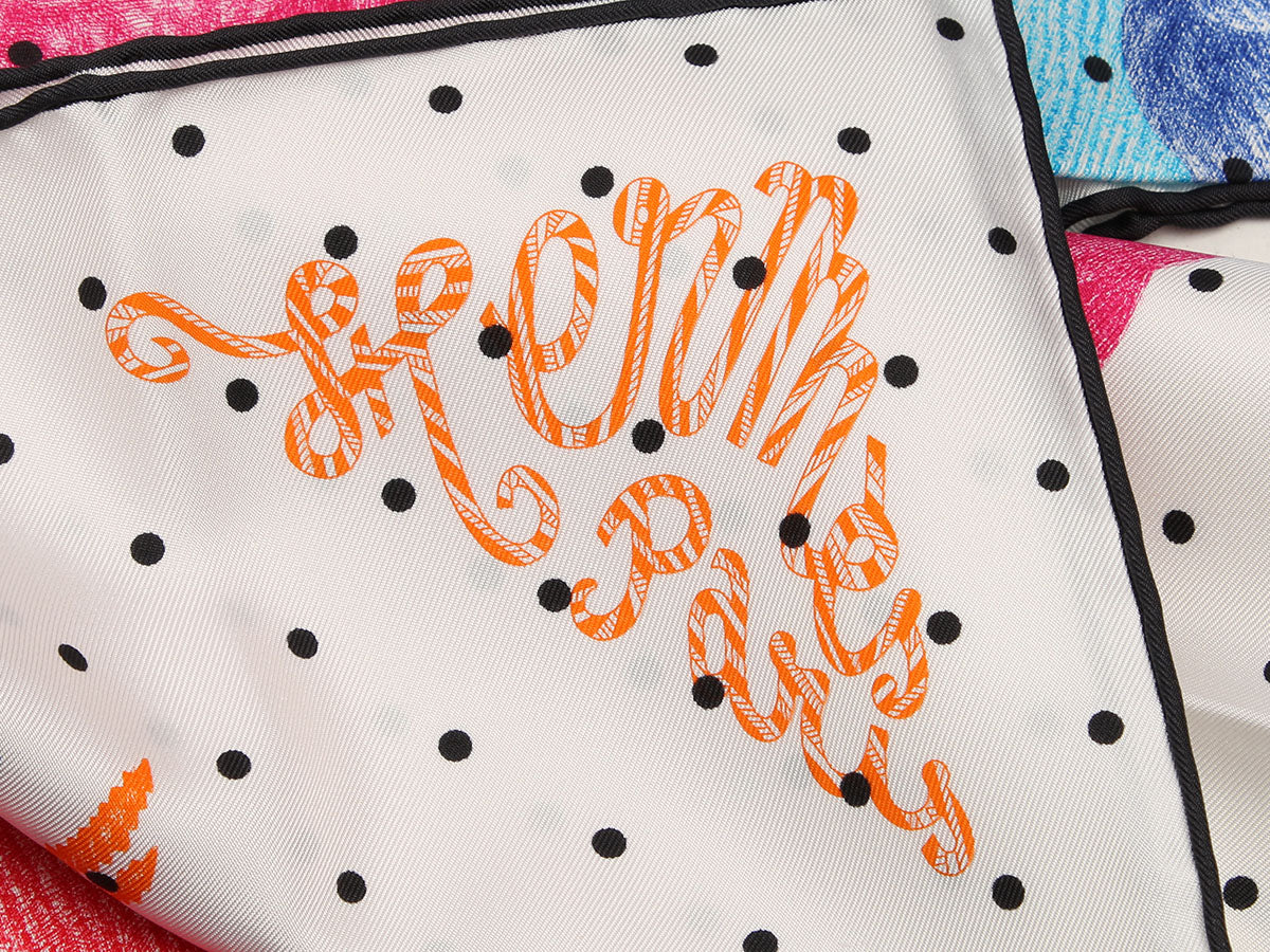 Hermès Plumets et Panaches Silk Scarf 90cm - Image 3