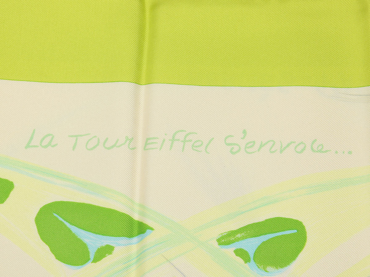 Hermès La Tour Eiffel S'envole Silk Scarf 90cm - Image 2