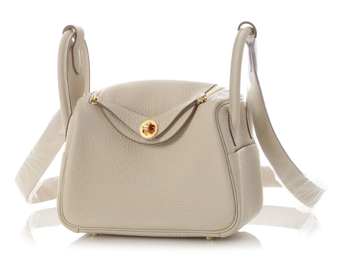 Hermès Mini Craie Clémence Lindy 20 - Image 2