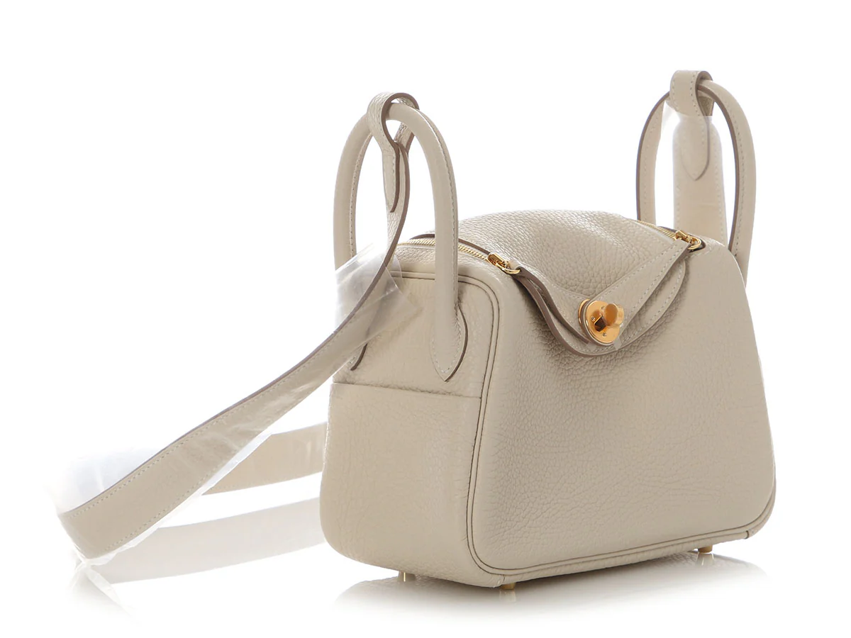 Hermès Mini Craie Clémence Lindy 20 - Image 5
