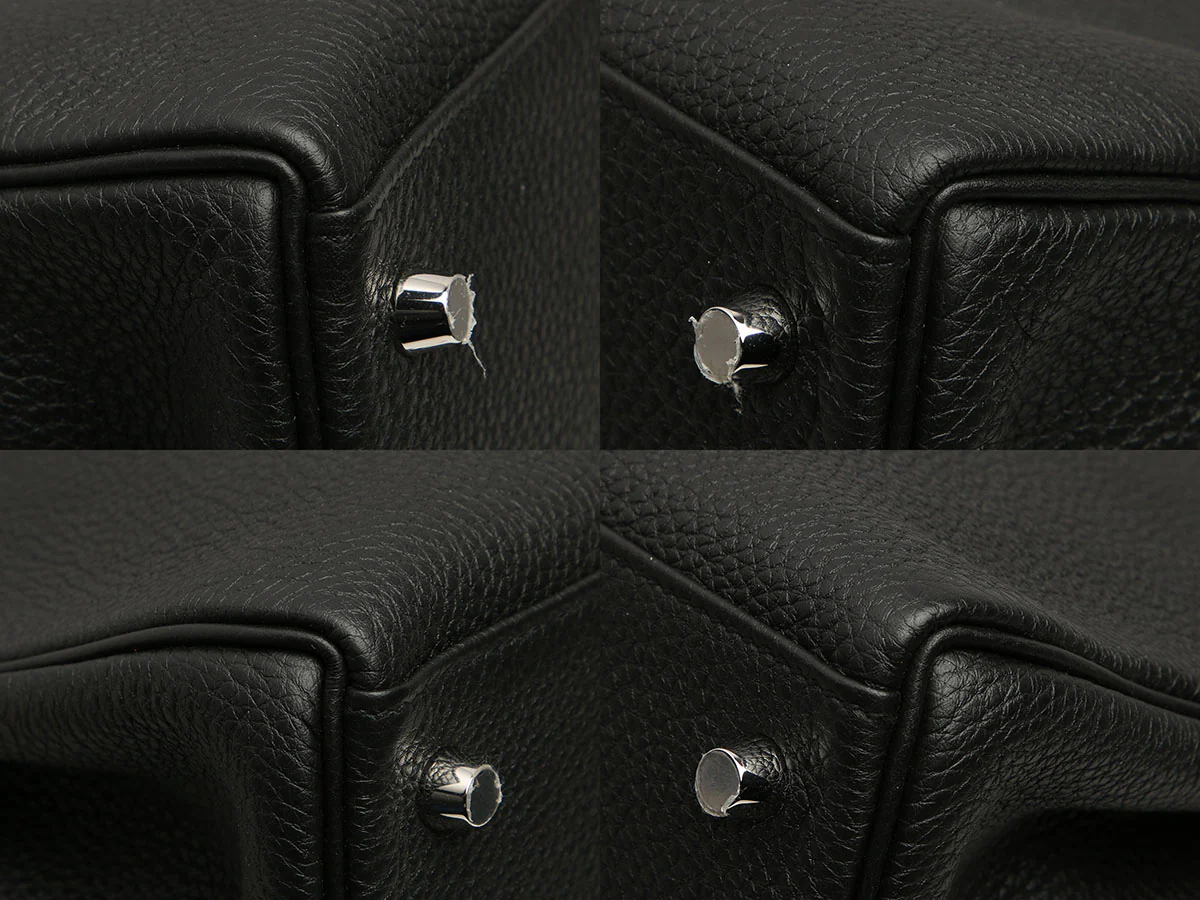 Hermès Black Togo Kelly 35 - Image 8