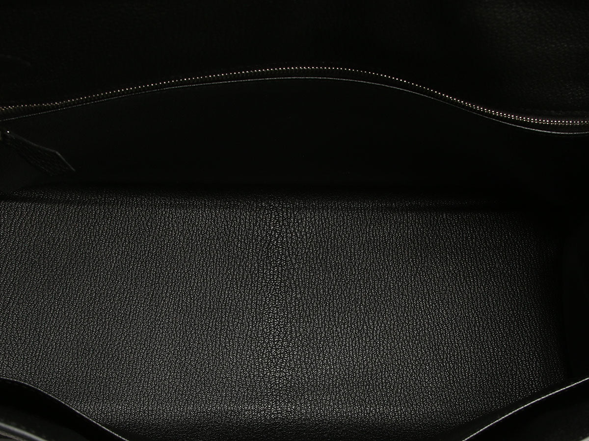 Hermès Black Togo Kelly 35 - Image 9
