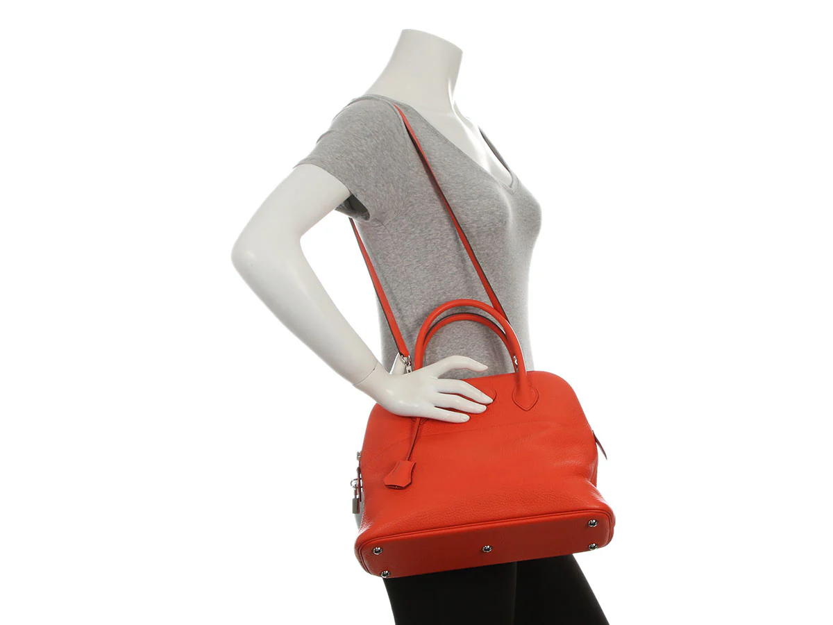 Hermès Orange Clémence Bolide 31 - Image 10