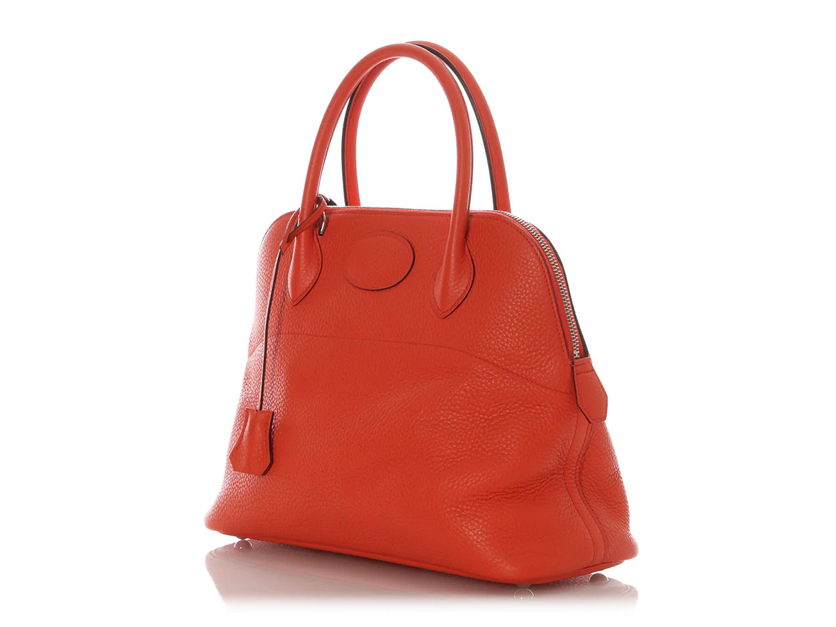 Hermès Orange Clémence Bolide 31 - Image 3