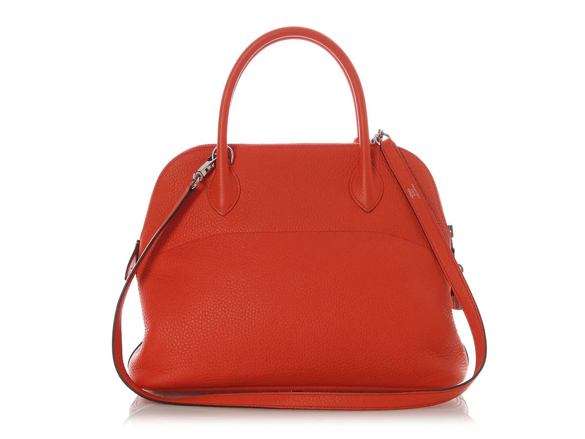 Hermès Orange Clémence Bolide 31 - Image 4