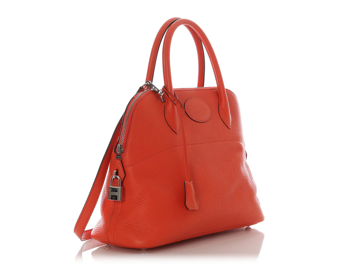 Hermès Orange Clémence Bolide 31 - Image 5