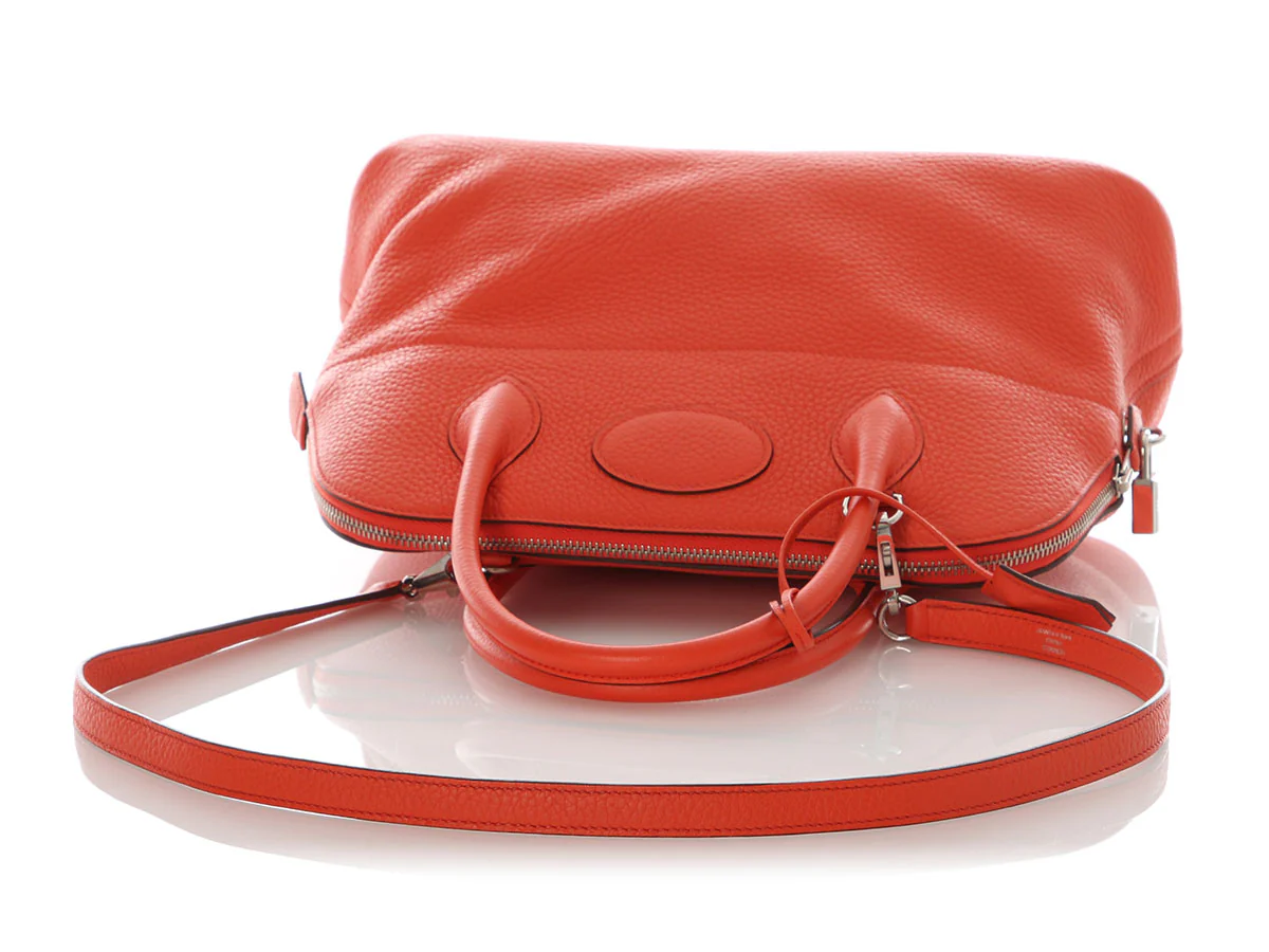 Hermès Orange Clémence Bolide 31 - Image 7