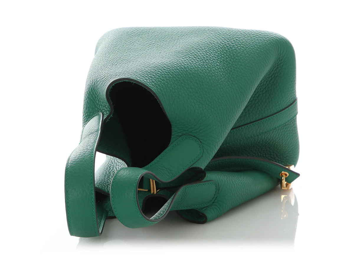 Hermès Vert Vertigo Clémence Picotin Lock 18 - Image 7