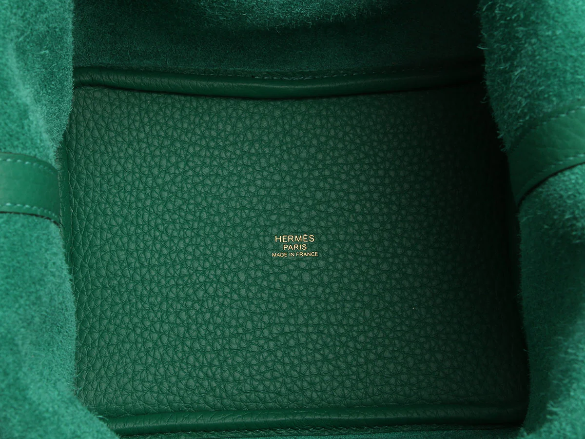 Hermès Vert Vertigo Clémence Picotin Lock 18 - Image 8
