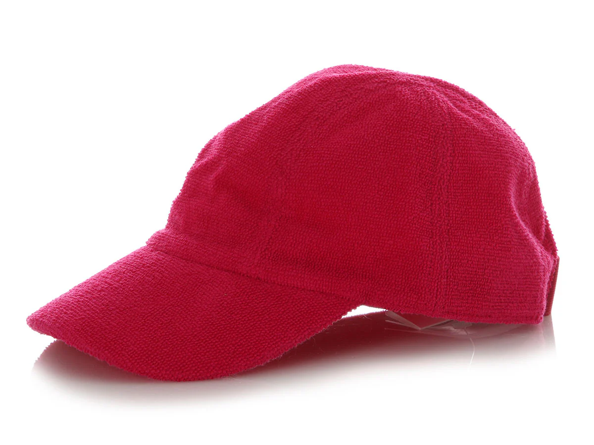 Hermès Rose Funny Ice Cream Davis Hat - Image 2