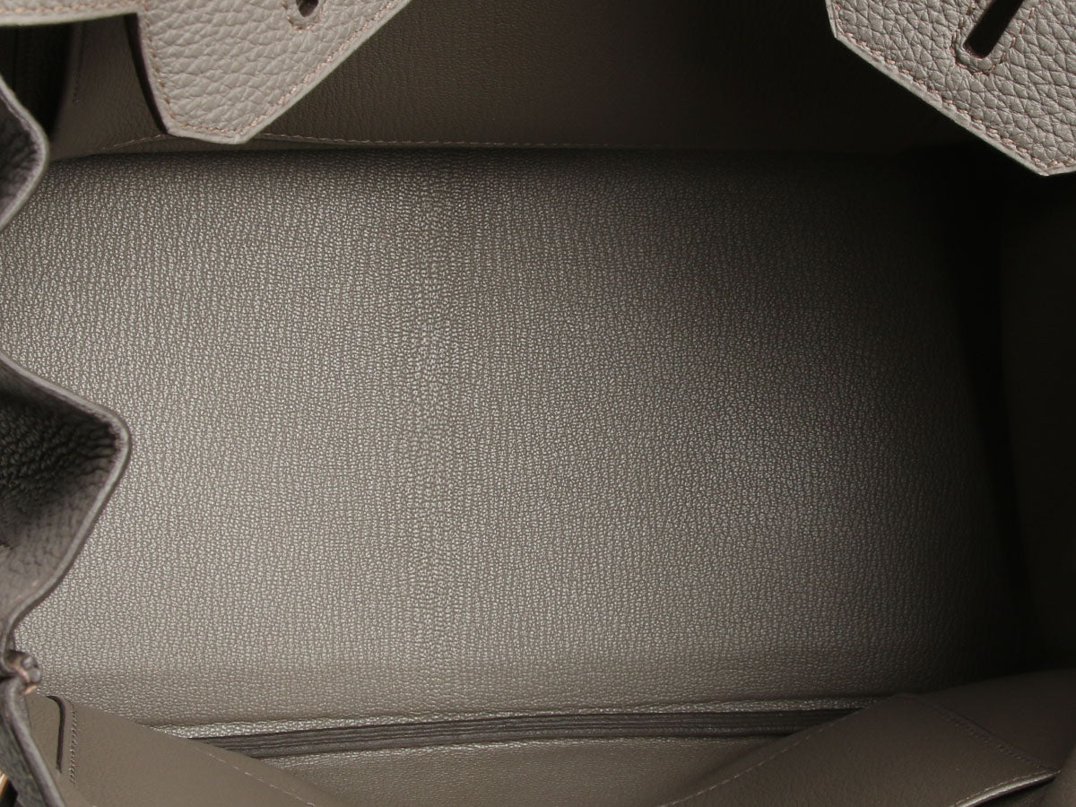 Hermès Etain Togo Birkin 30 - Image 10