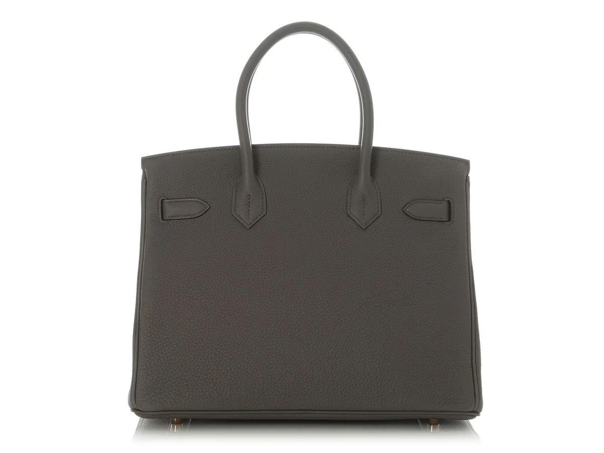 Hermès Etain Togo Birkin 30 - Image 4