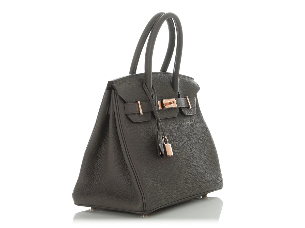 Hermès Etain Togo Birkin 30 - Image 5