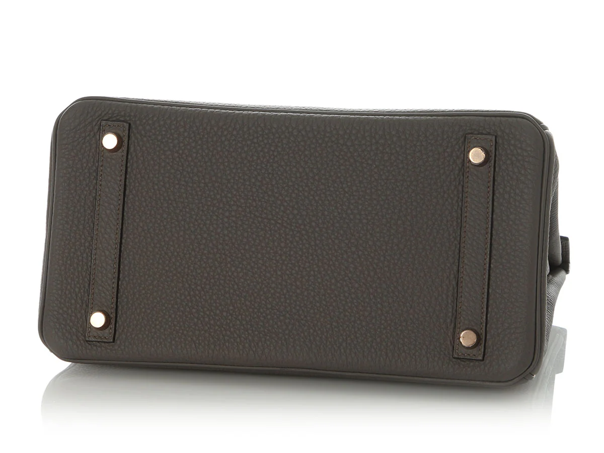 Hermès Etain Togo Birkin 30 - Image 6
