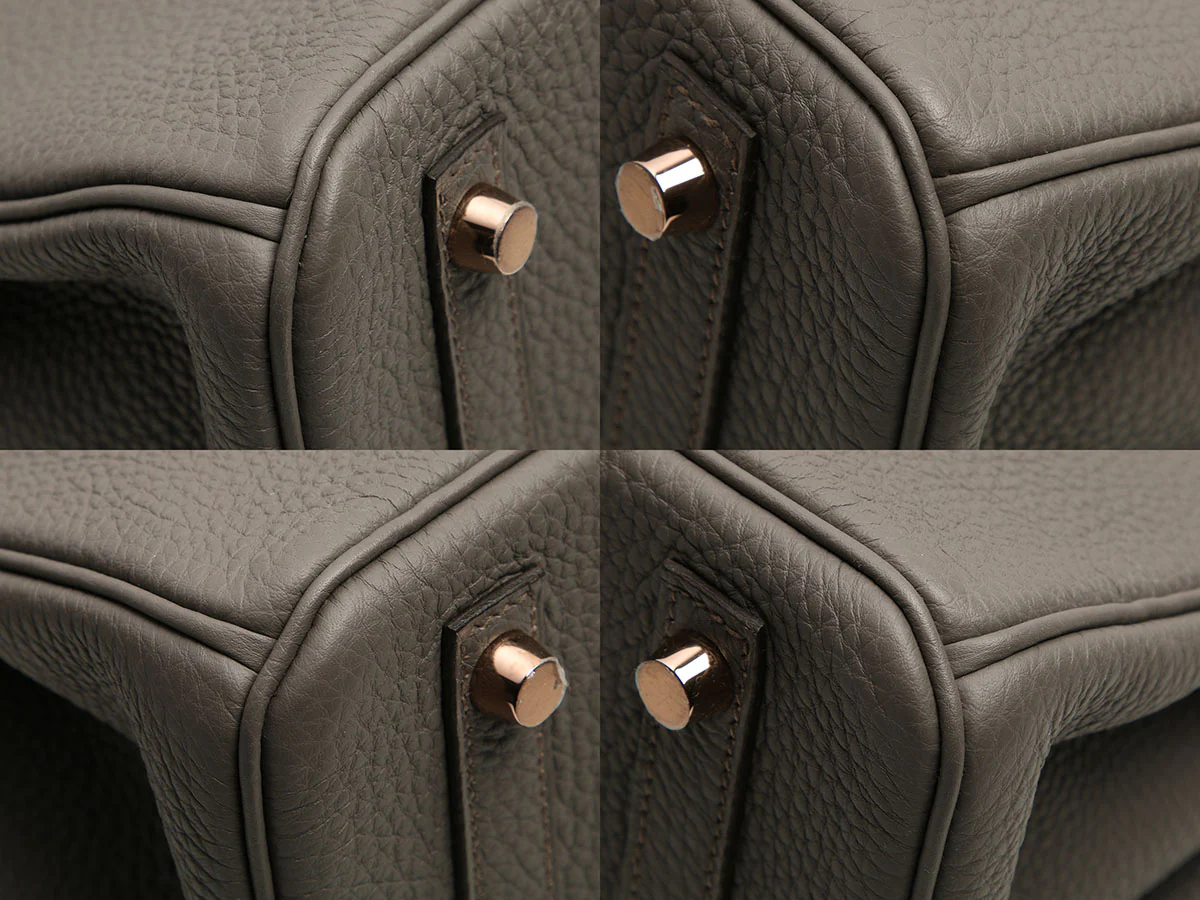 Hermès Etain Togo Birkin 30 - Image 8