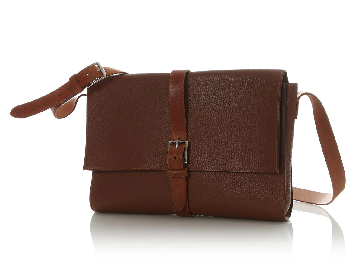 Hermès Sable Fjord Étrivière Messenger Bag - Image 2