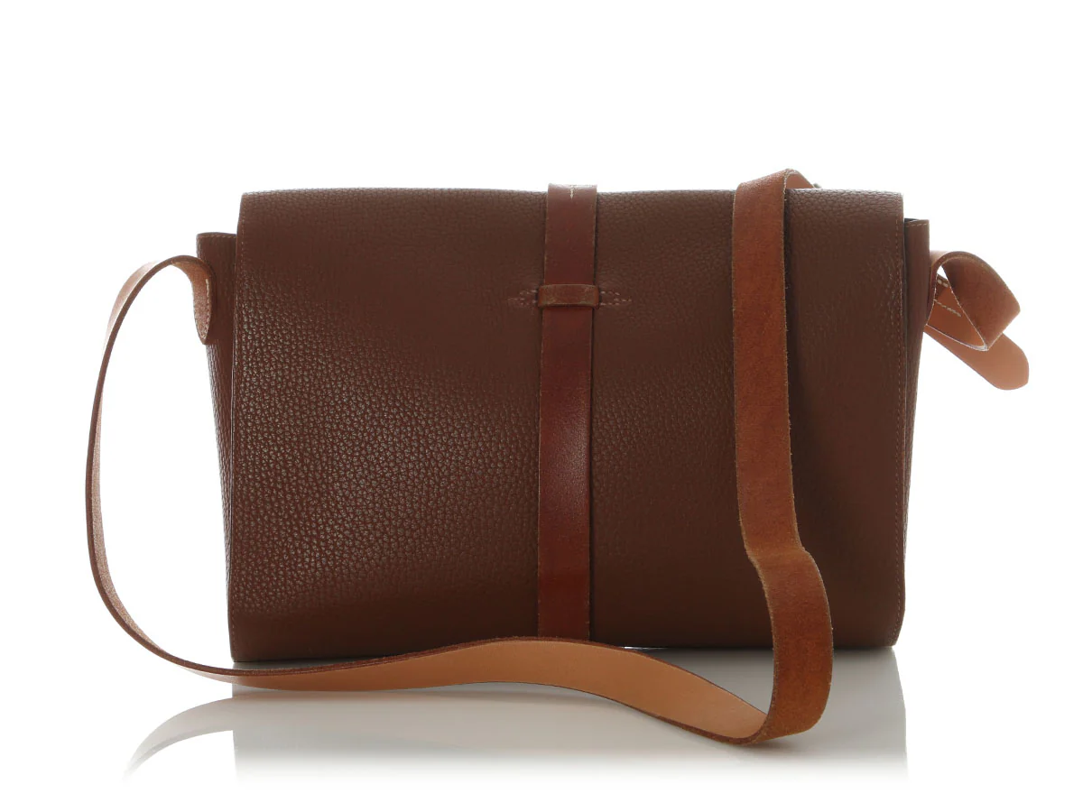 Hermès Sable Fjord Étrivière Messenger Bag - Image 4