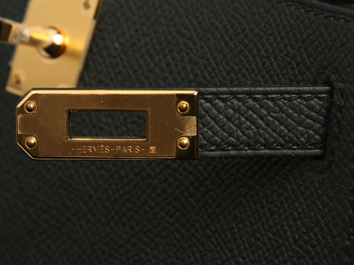 Hermès Black Epsom Mini Kelly 20 - Image 8