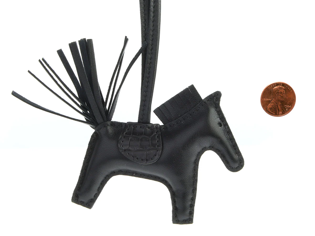 Hermès Black Alligator Rodeo Grigri Touch PM - Image 5