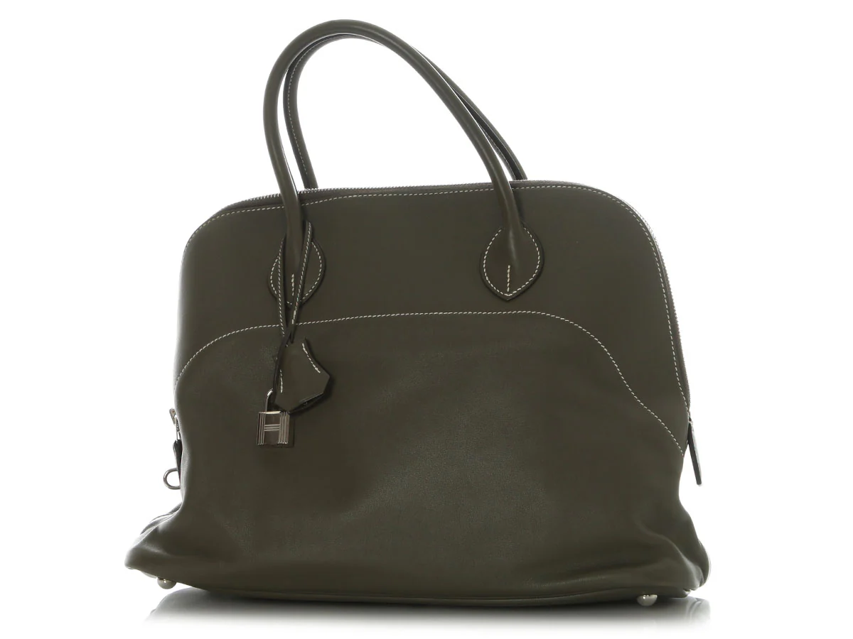 Hermès Etoupe Sikkim Bolide Relax 35 - Image 2