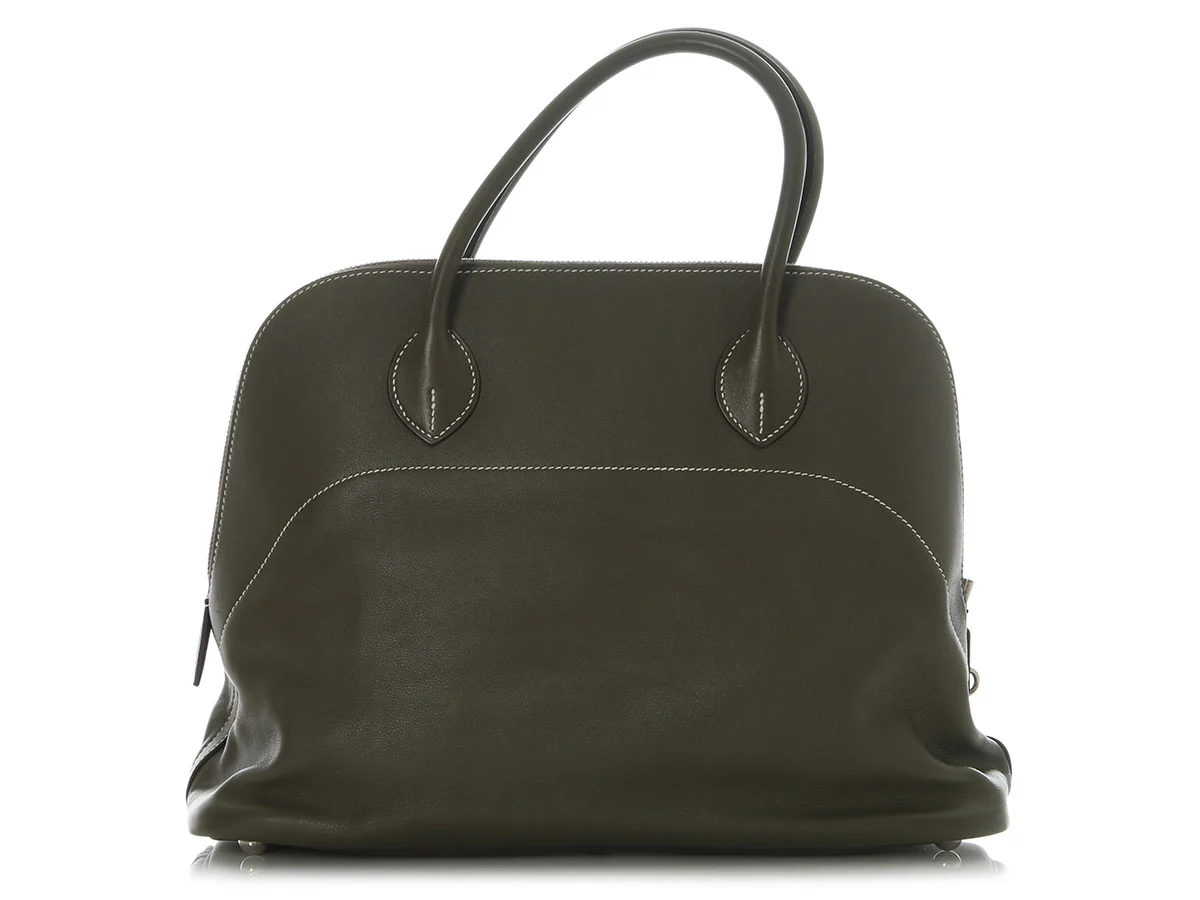 Hermès Etoupe Sikkim Bolide Relax 35 - Image 4