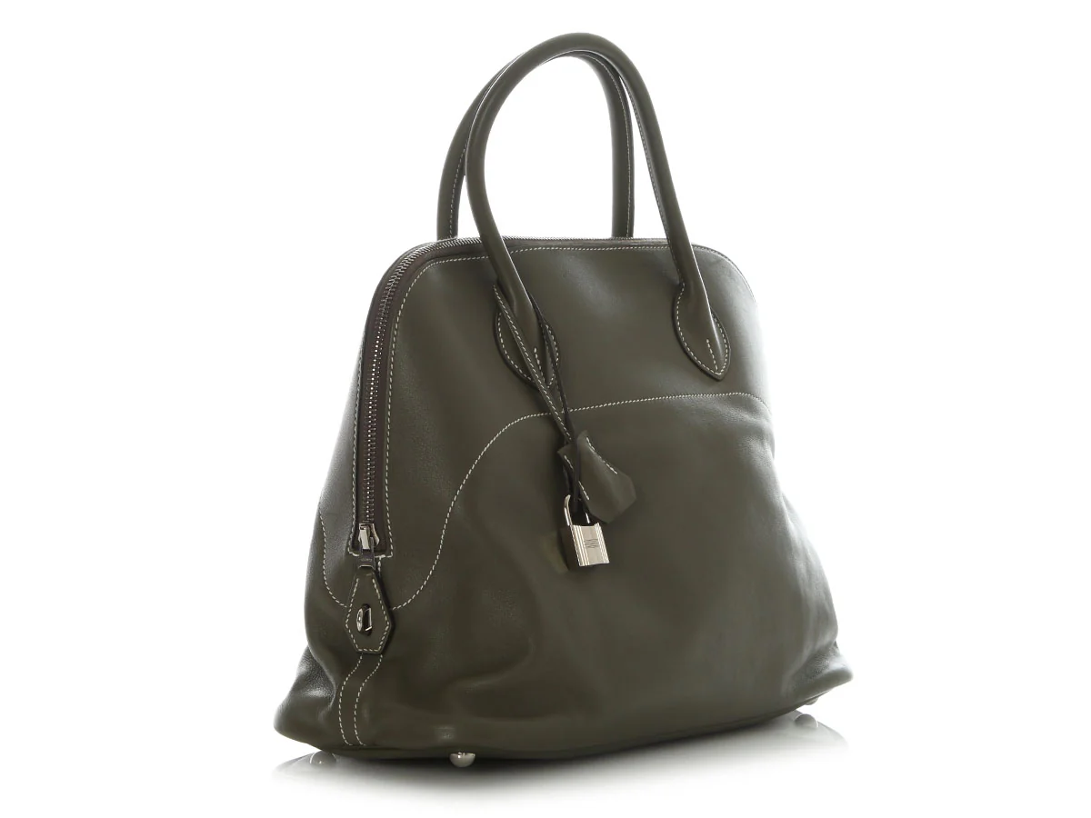 Hermès Etoupe Sikkim Bolide Relax 35 - Image 5