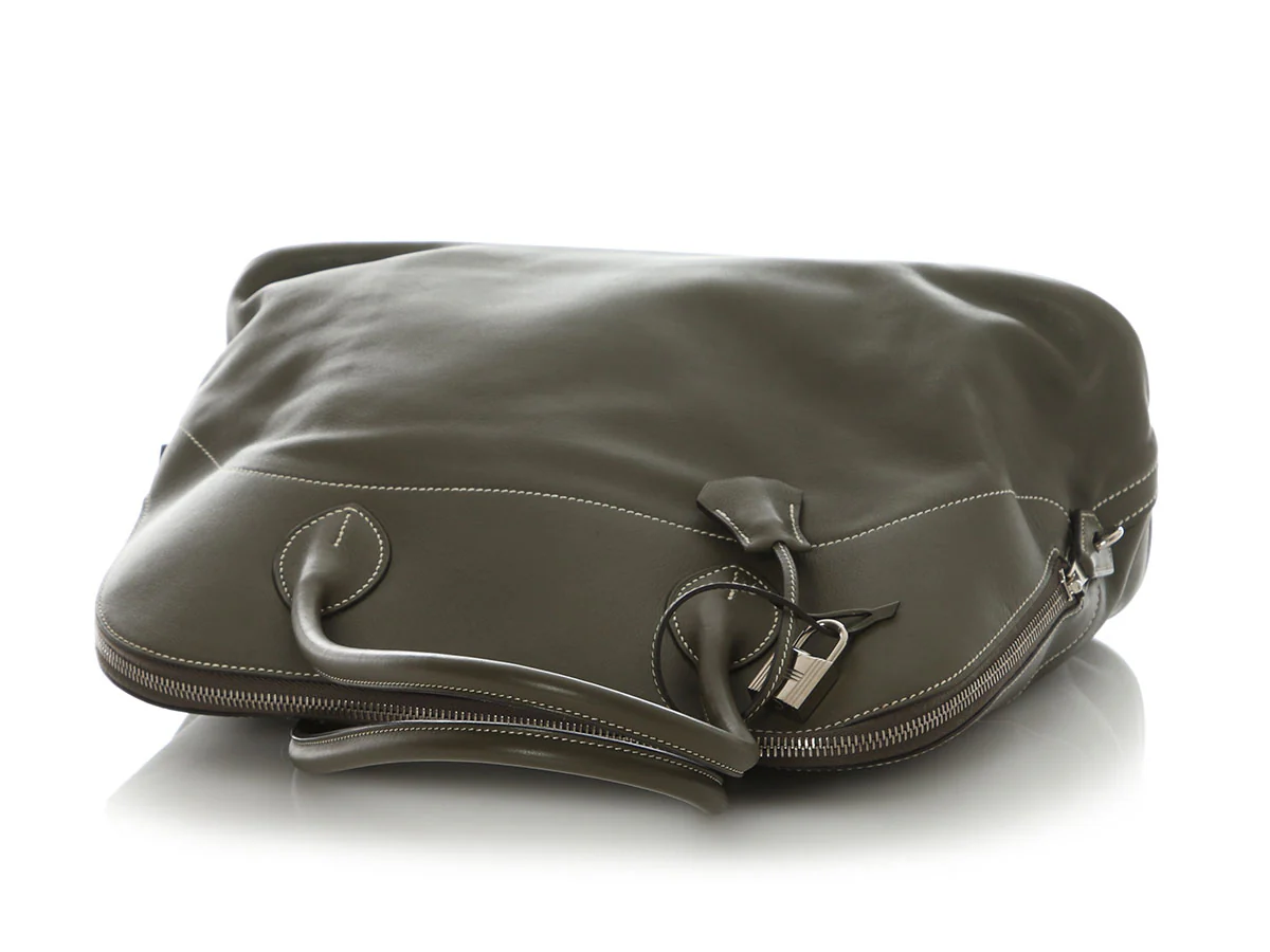 Hermès Etoupe Sikkim Bolide Relax 35 - Image 7
