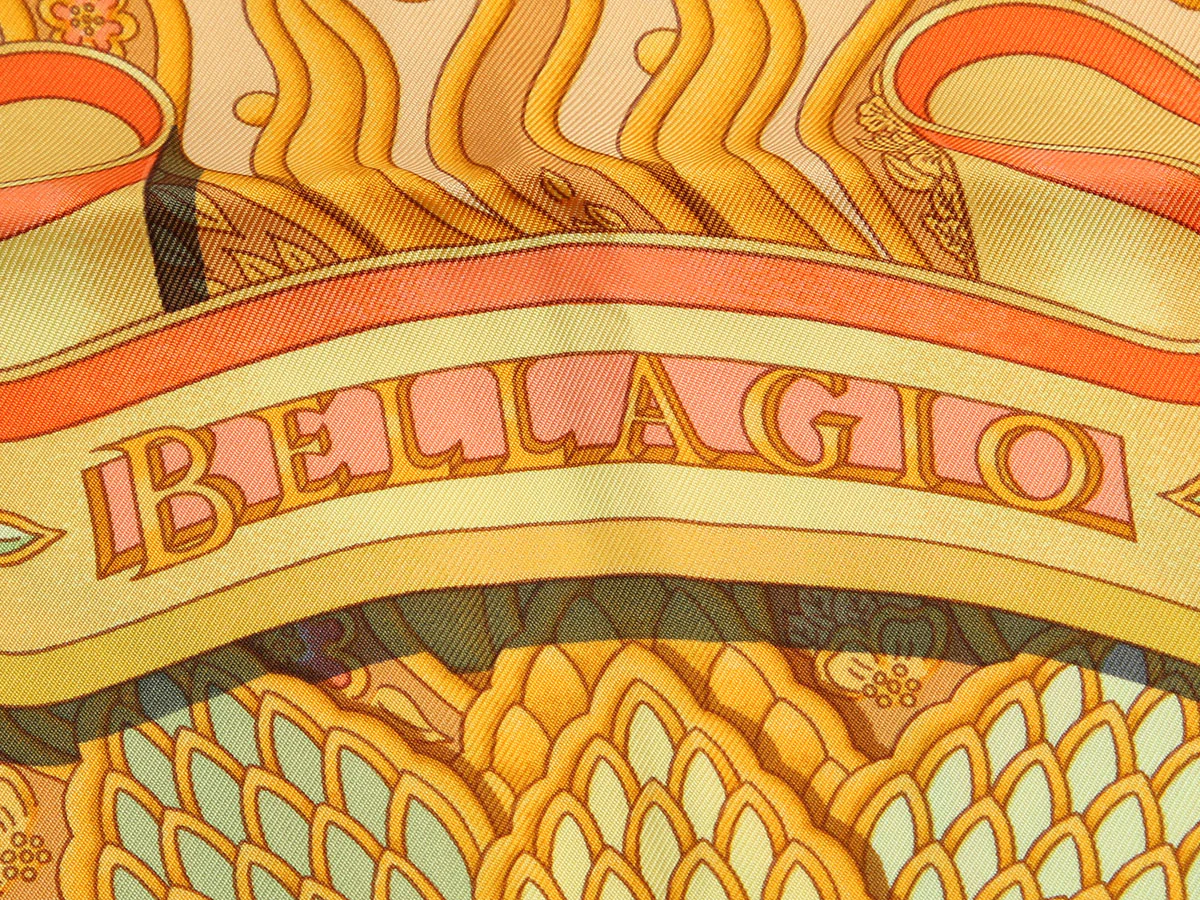 Hermès Limited Edition Carpe Diem Bellagio Las Vegas Silk Scarf 90cm - Image 2