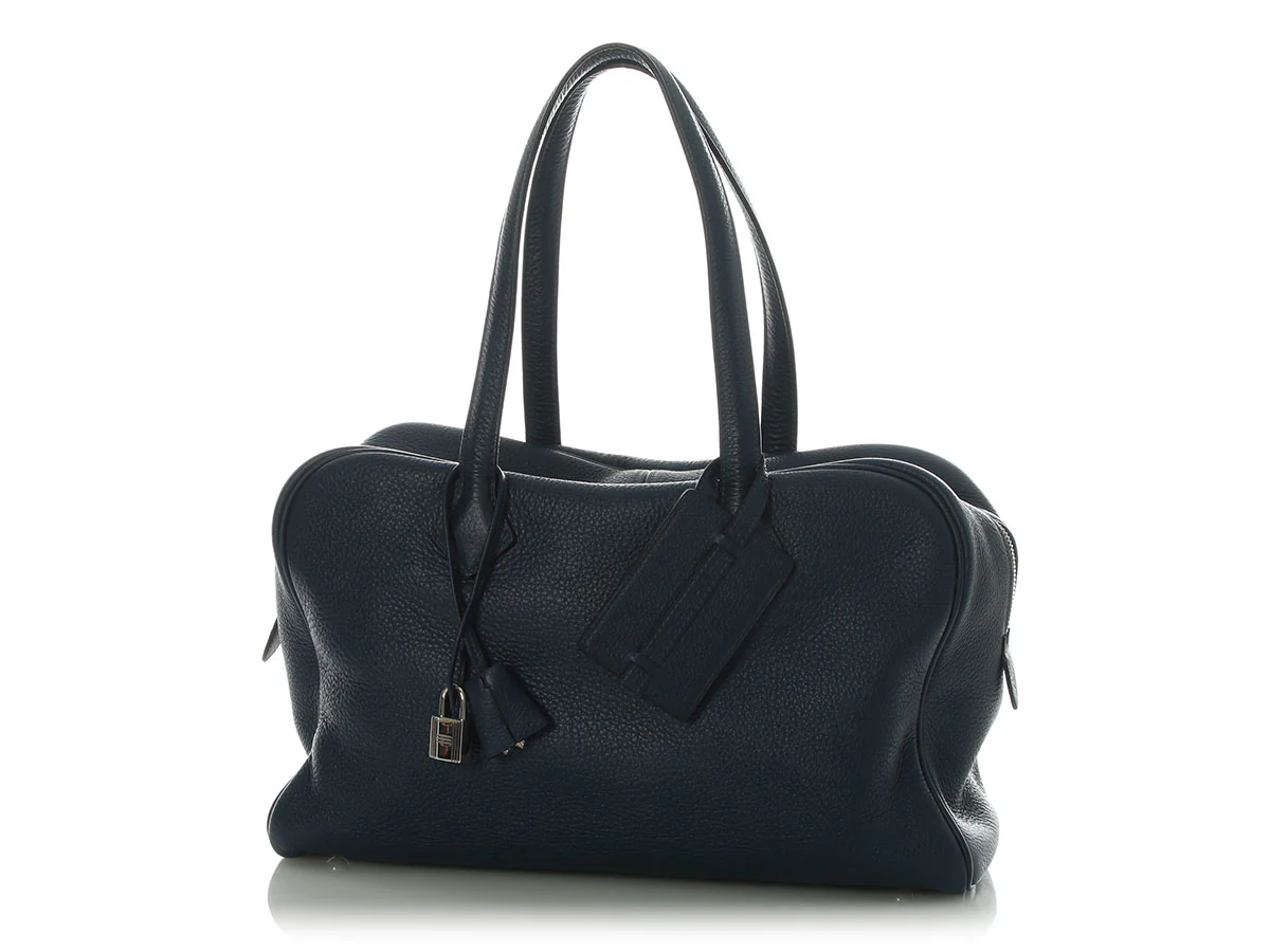 Hermès Bleu de Prusse Clémence Victoria II 35 - Image 2