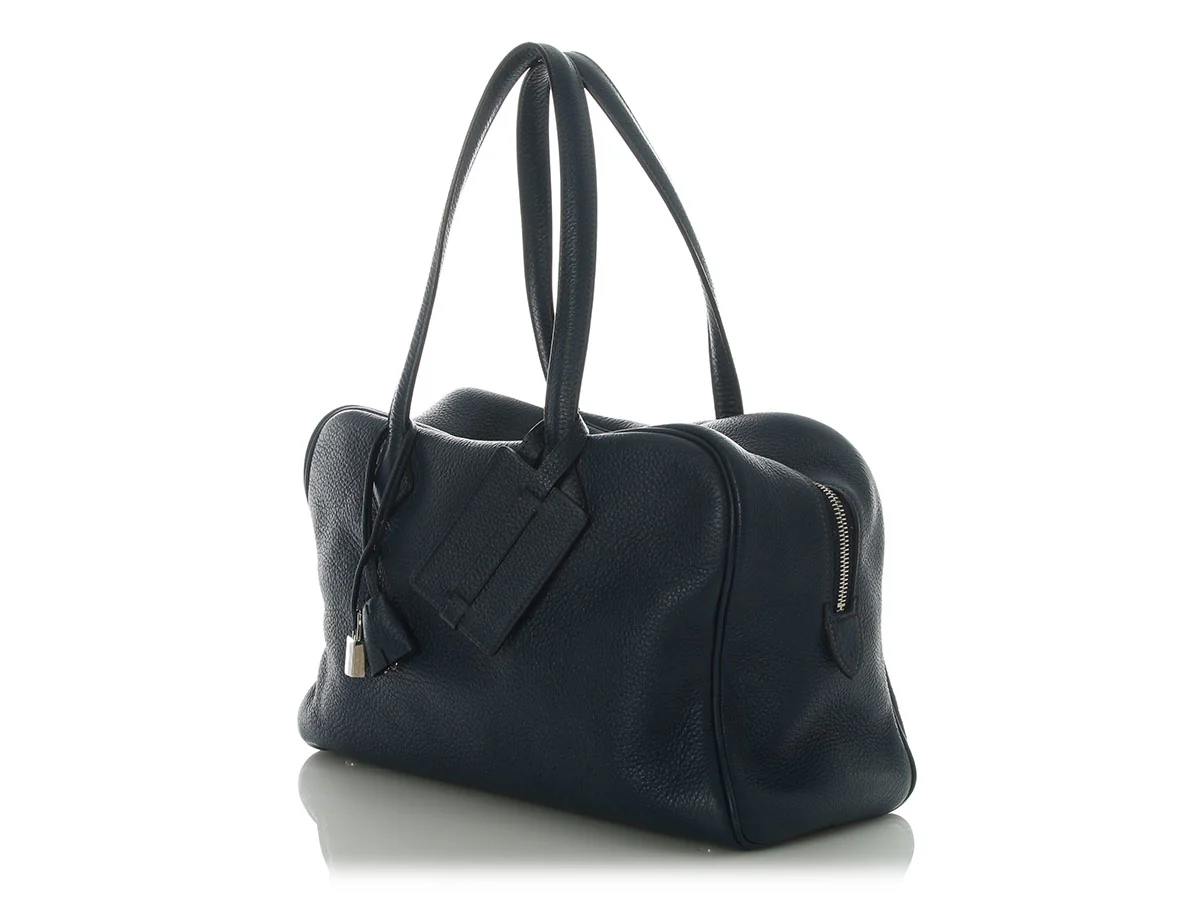 Hermès Bleu de Prusse Clémence Victoria II 35 - Image 3