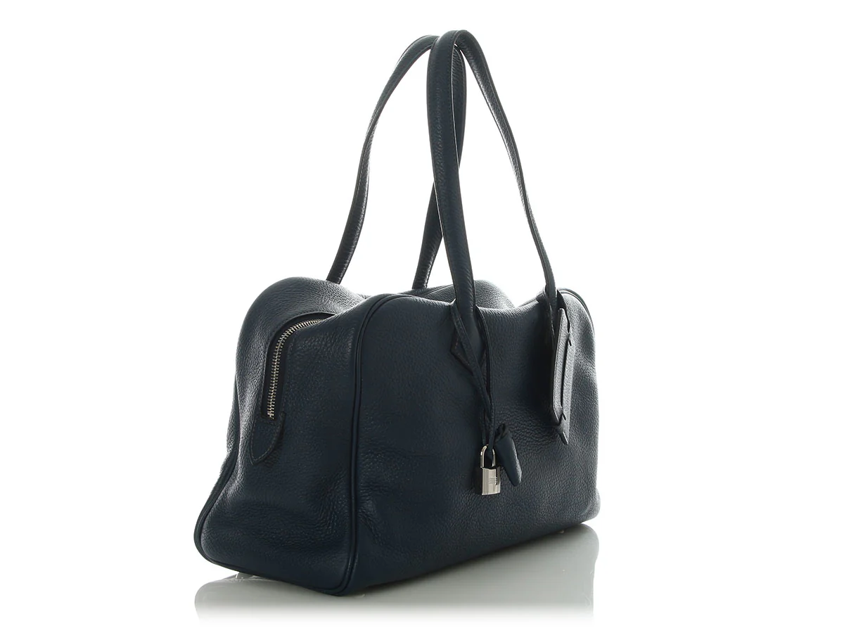 Hermès Bleu de Prusse Clémence Victoria II 35 - Image 5