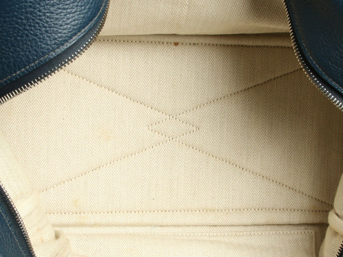 Hermès Bleu de Prusse Clémence Victoria II 35 - Image 8