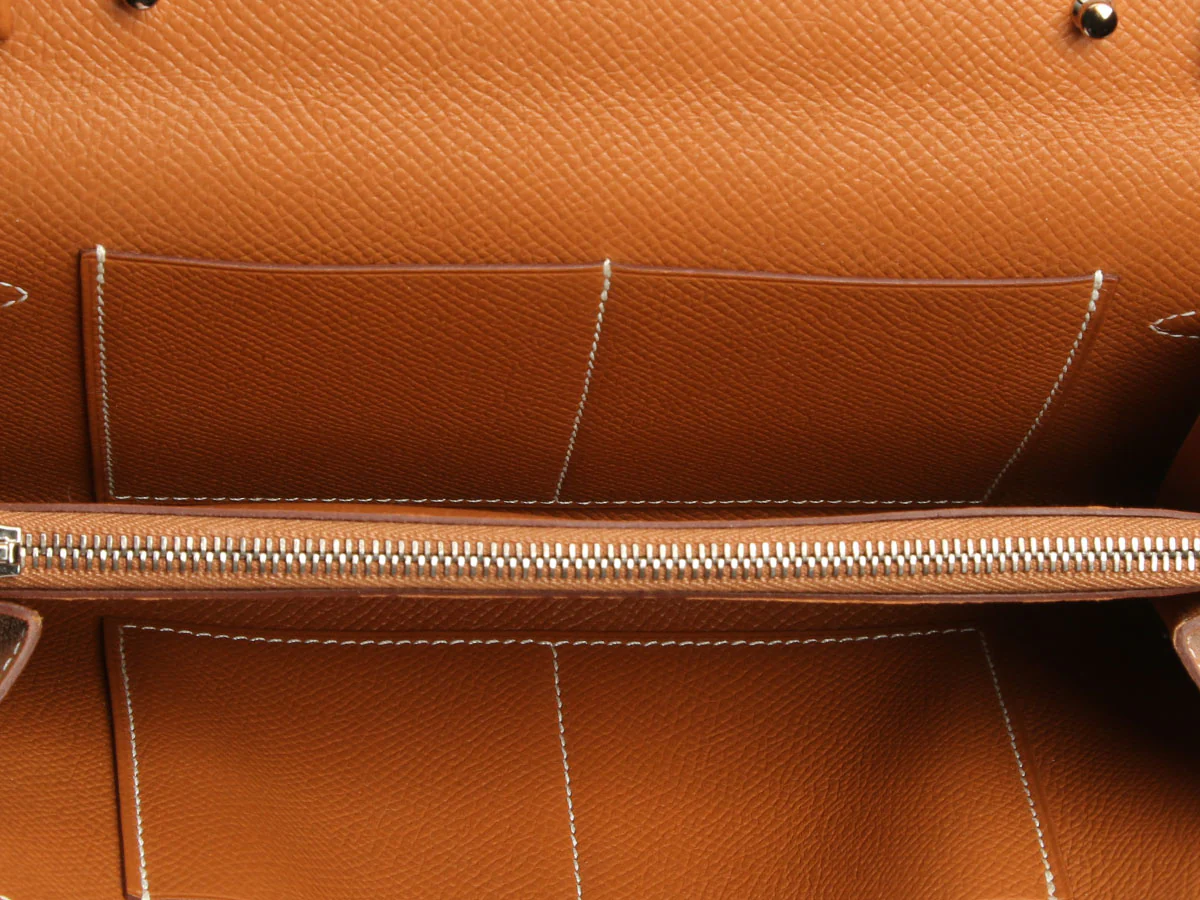Hermès Gold Epsom Kelly To Go Wallet - Image 10