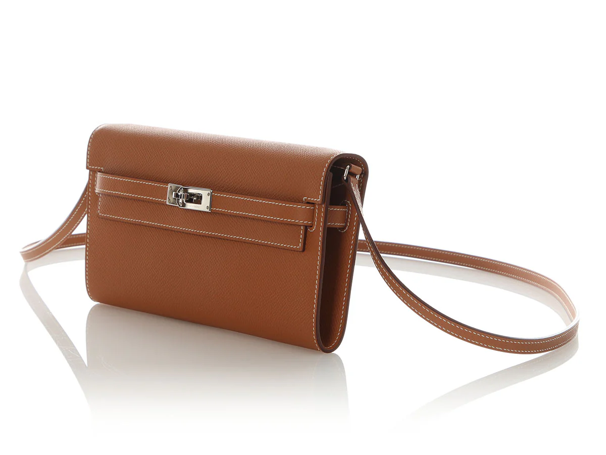 Hermès Gold Epsom Kelly To Go Wallet - Image 3