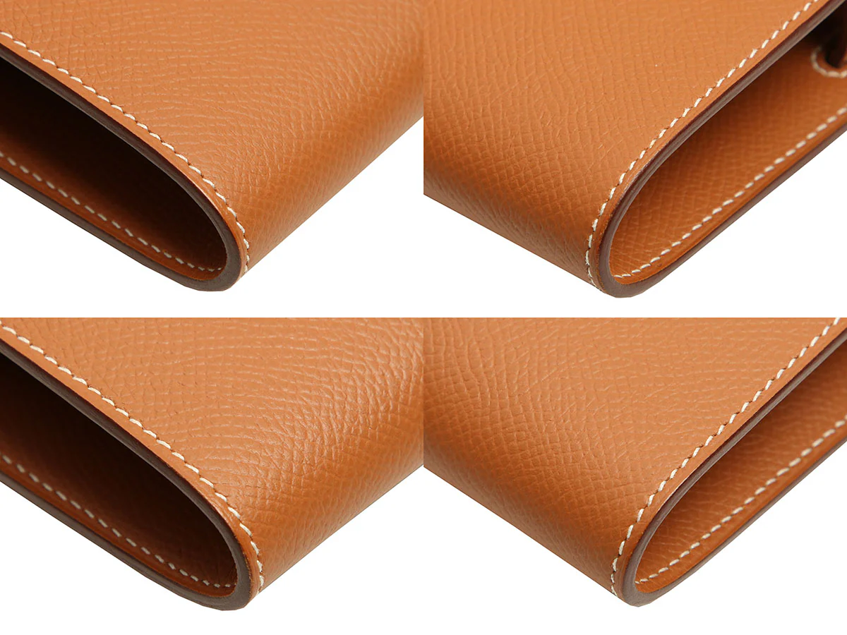 Hermès Gold Epsom Kelly To Go Wallet - Image 8