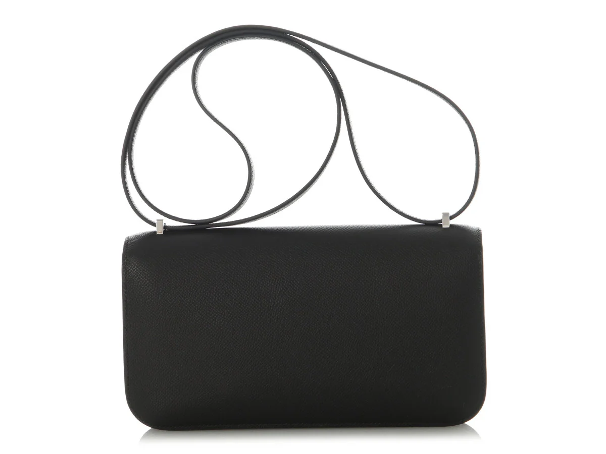 Hermès Black Epsom Constance Elan Mirror - Image 4