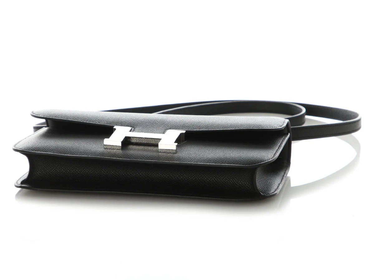Hermès Black Epsom Constance Elan Mirror - Image 6