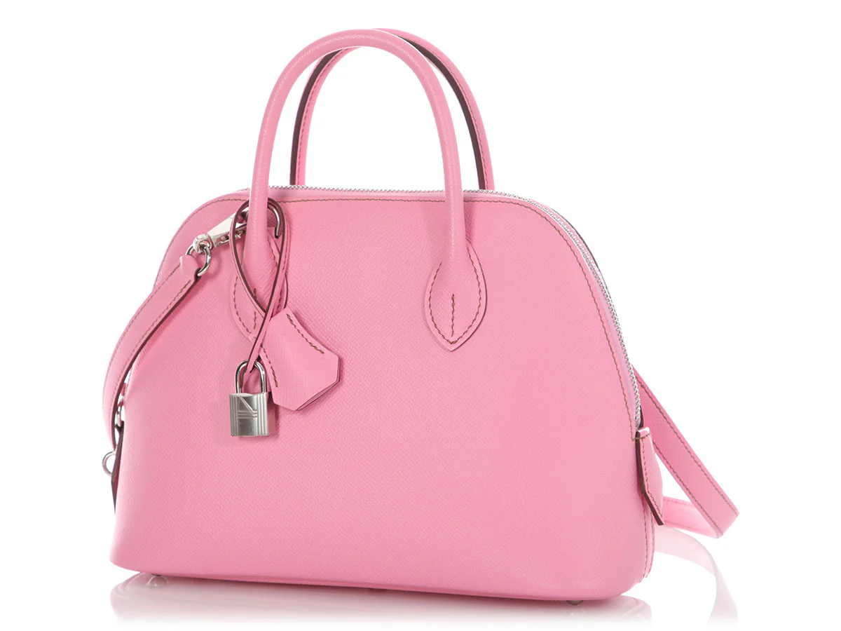 Hermès 5P Pink Epsom Bolide 1923 25 - Image 2