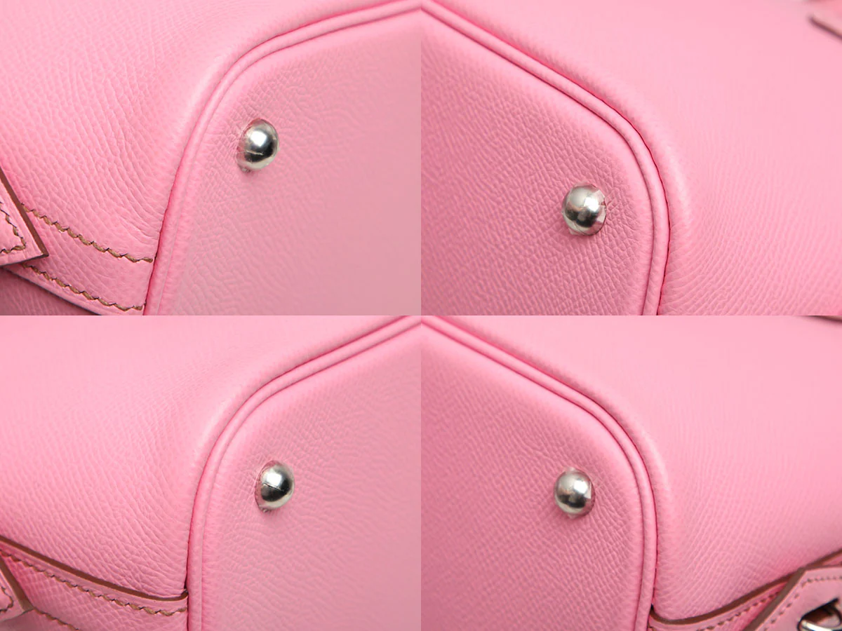 Hermès 5P Pink Epsom Bolide 1923 25 - Image 9