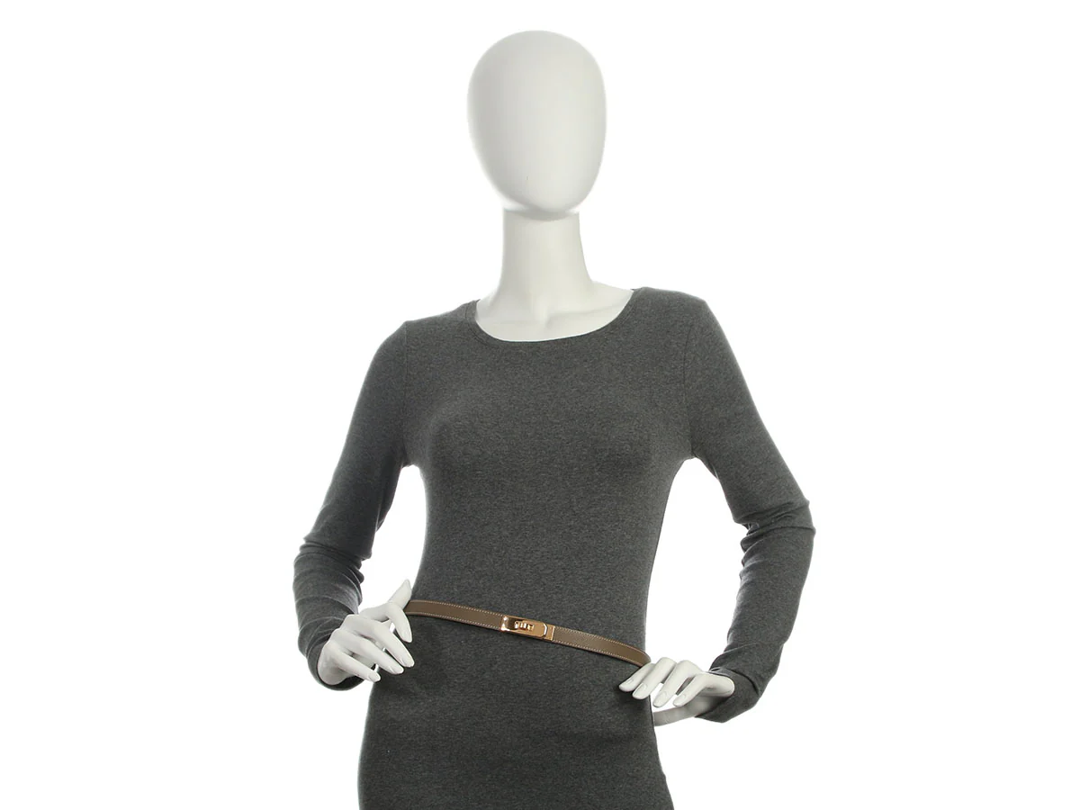 Hermès Etoupe Epsom Kelly Belt PM 18mm - Image 6