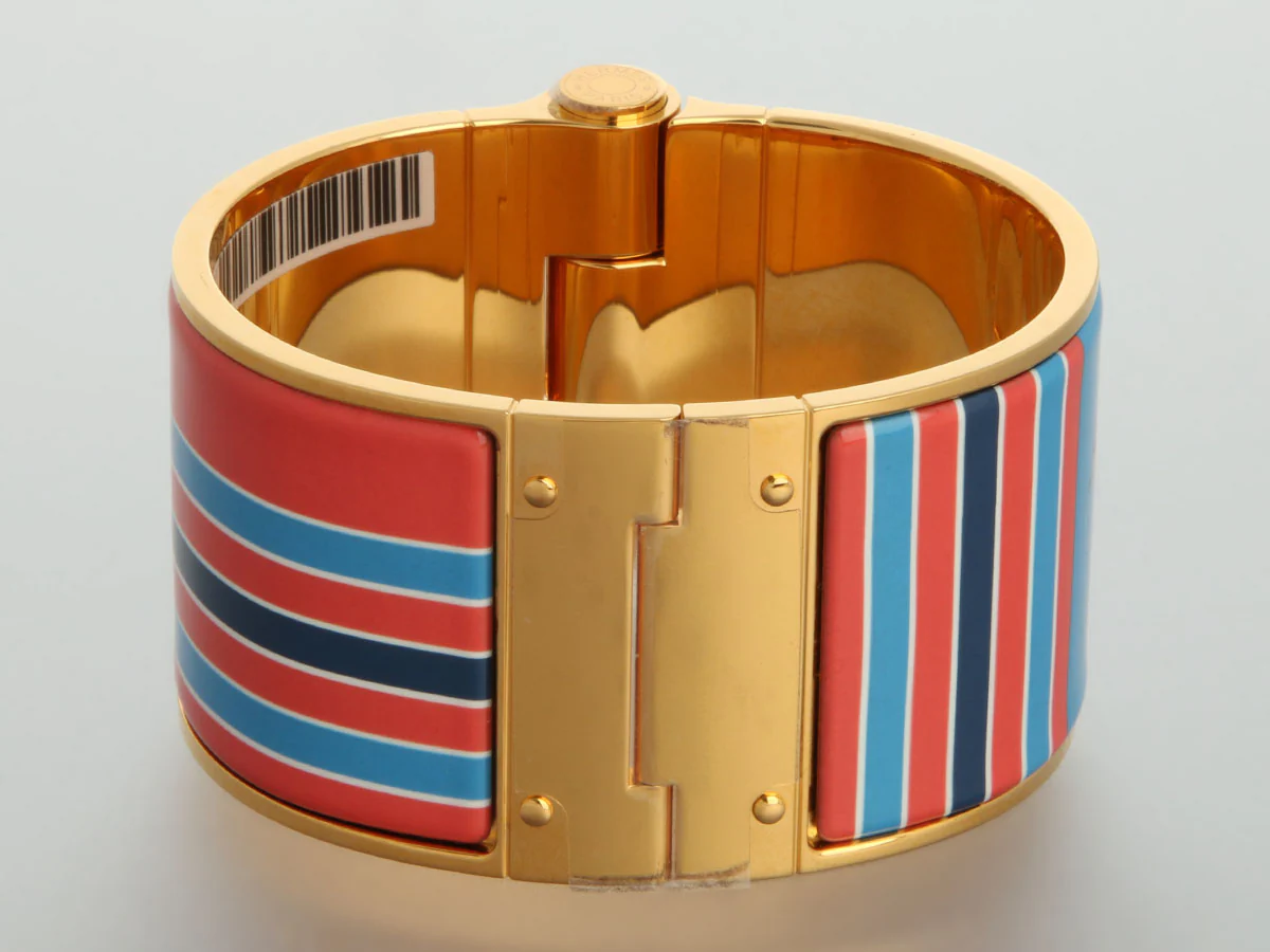 Hermès Extra Wide Couvertures Charnière Bracelet - Image 4