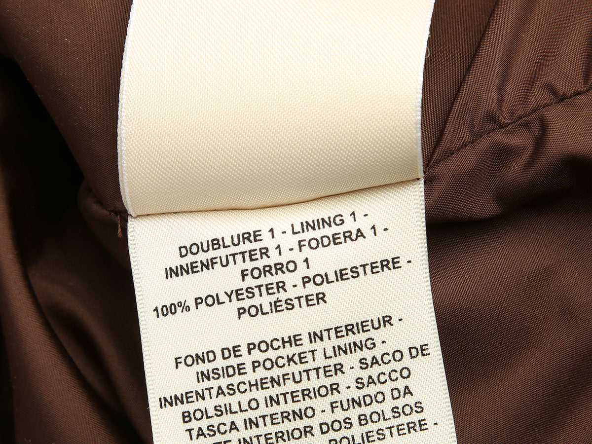 Hermès Orange Calfskin Puffer Down Jacket - Image 9