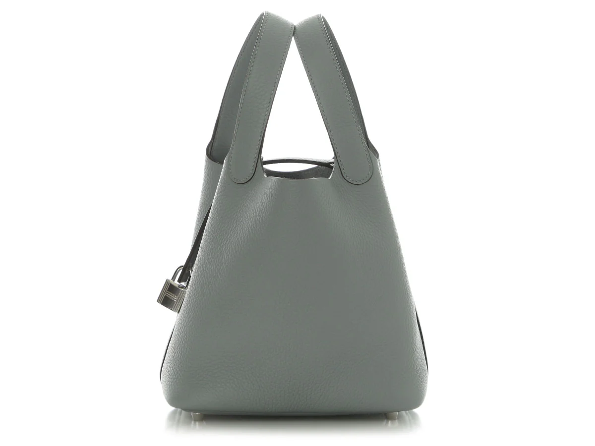 Hermès Gris Pantin Clémence Picotin Lock 18