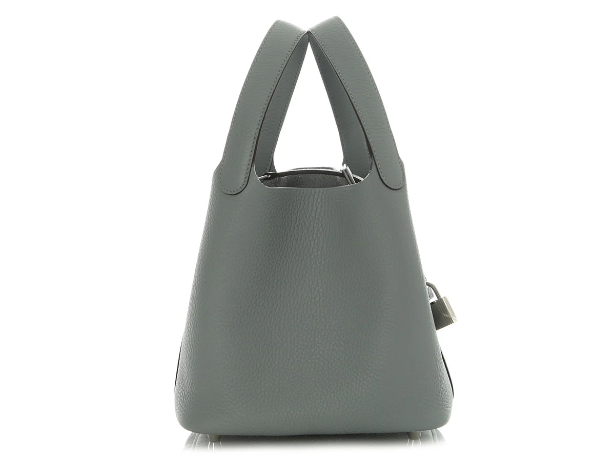 Hermès Gris Pantin Clémence Picotin Lock 18 - Image 4