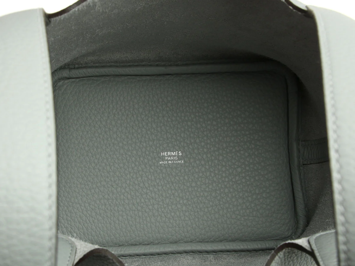 Hermès Gris Pantin Clémence Picotin Lock 18 - Image 9