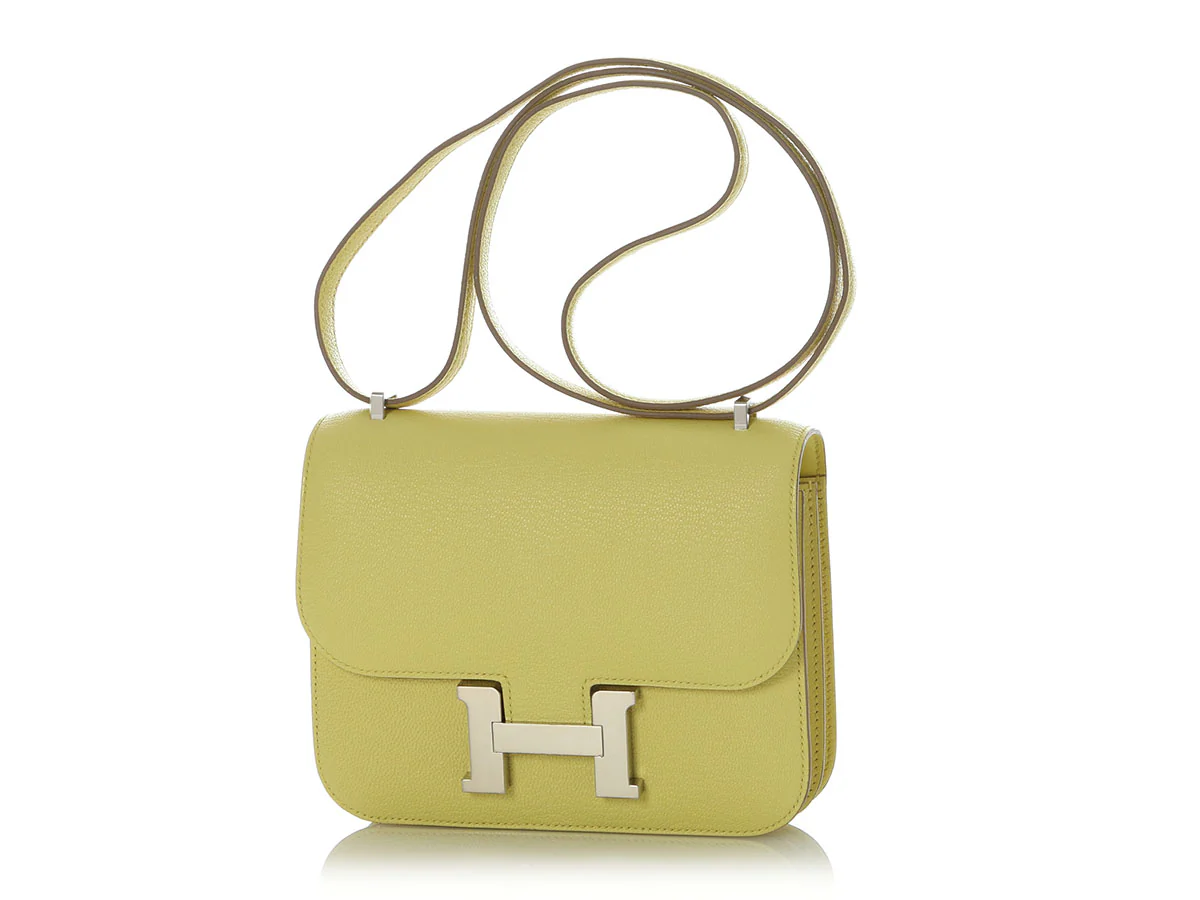 Hermès Limoncello Chèvre Constance Mirror 18 - Image 2