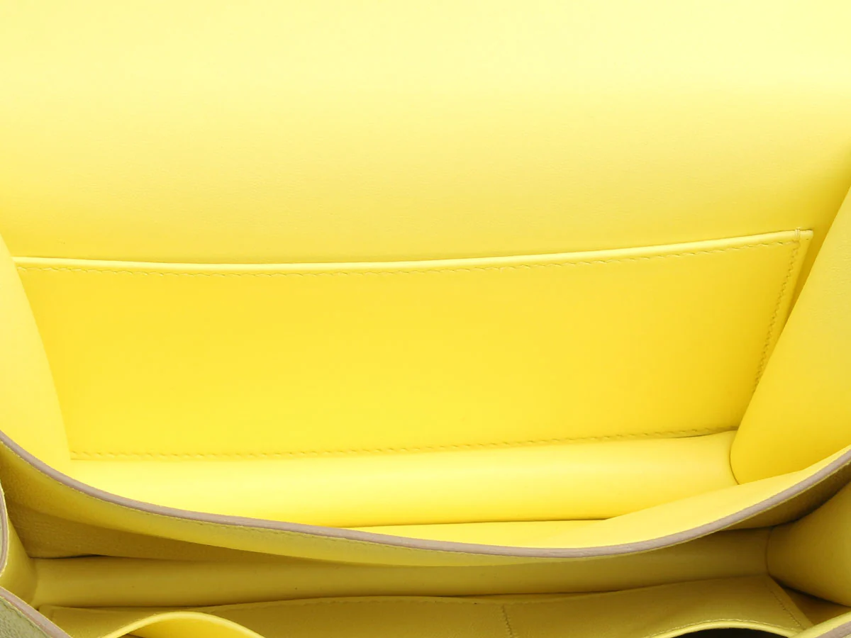 Hermès Limoncello Chèvre Constance Mirror 18 - Image 8