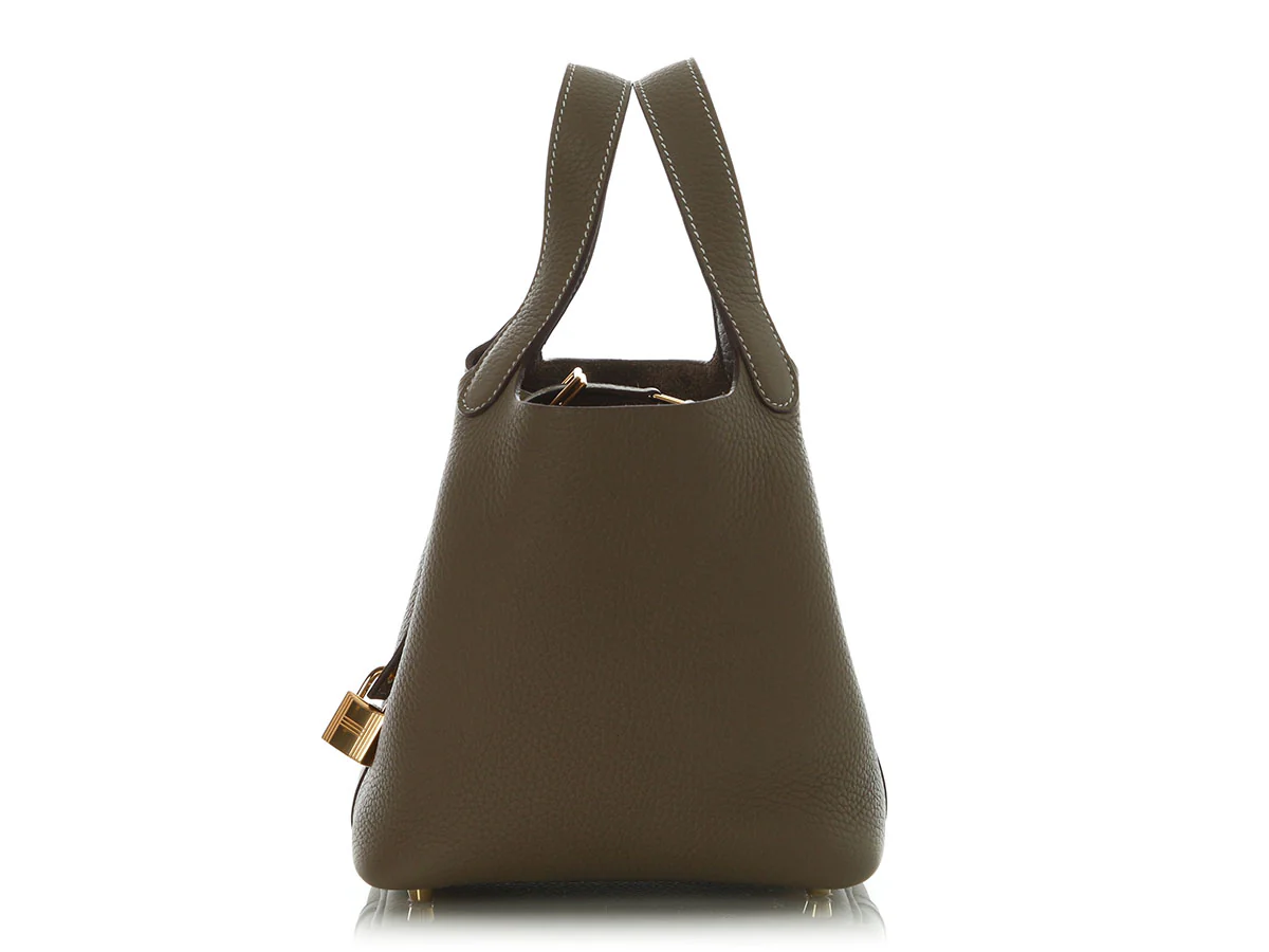 Hermès Etoupe Clémence Picotin Lock 18