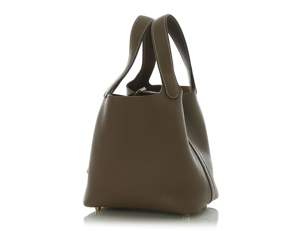 Hermès Etoupe Clémence Picotin Lock 18 - Image 2