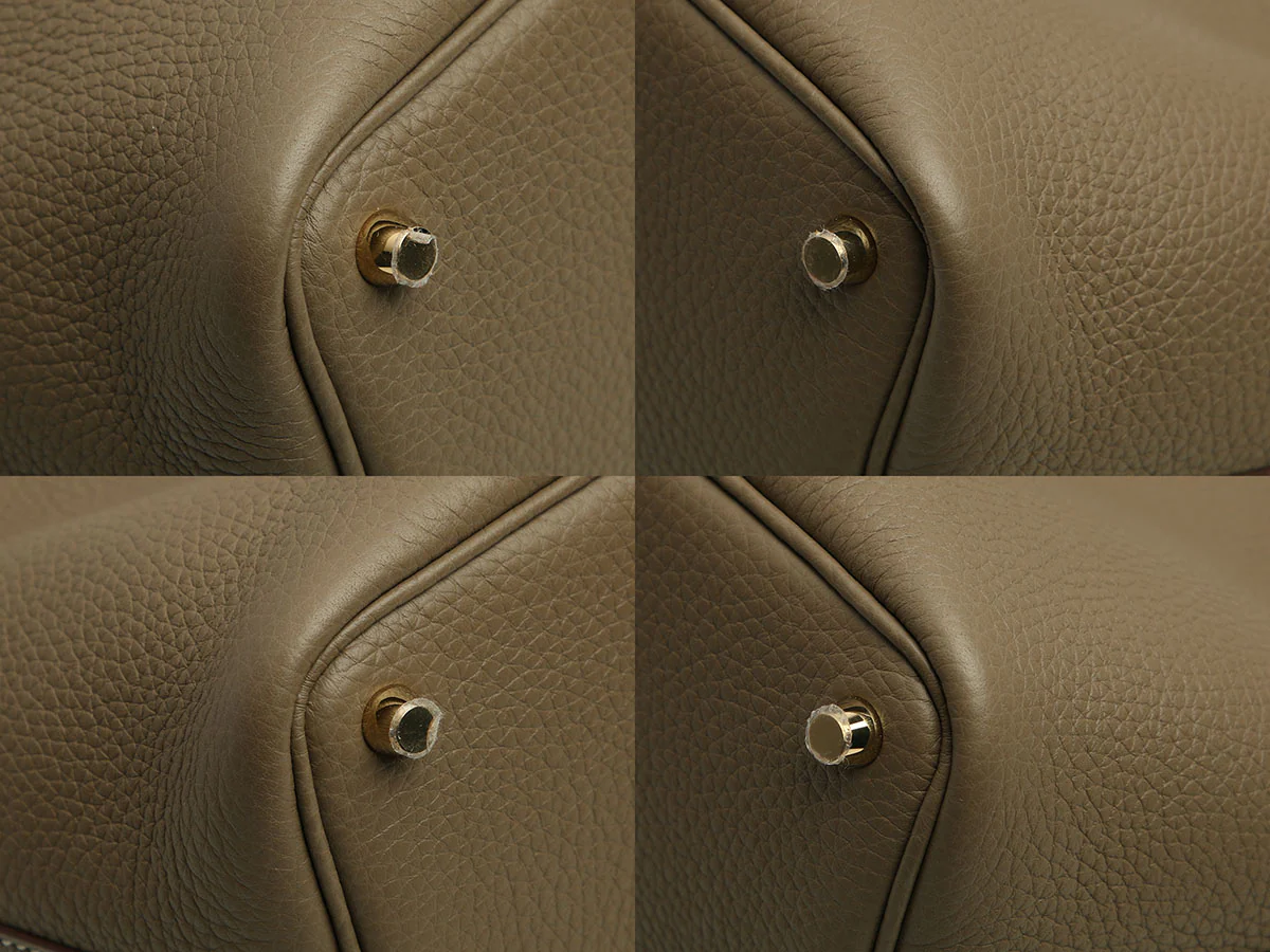 Hermès Etoupe Clémence Picotin Lock 18 - Image 8